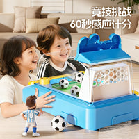 Mini Tabletop Foosball Game for Kids, Portable Indoor Soccer Toy for Boys and Girls