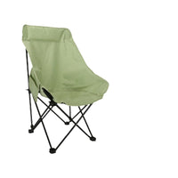 Portable Folding Camping Chair High Back Moon Chair for Outdoor Picnic Beach Leisure