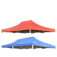 Outdoor Advertising Tent 3x3m Oxford Cloth Single Top Double Layer Thickened Waterproof Sunscreen Canopy