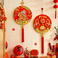 2026 Year of the Horse Chinese New Year Shaking God of Wealth Hanging Ornament for Festive Home Decor