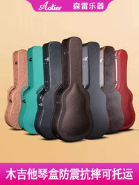Acoustic Guitar Hardshell Case 40/41/42-inch, Shockproof, Drop-resistant, Flight Approved
