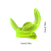 Portable Transparent Tennis Ball Clip for Training and Practice