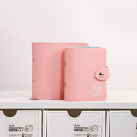 A8 Mini 3-Hole Loose-Leaf Notebook Cover Portable Pocket Planner Shell