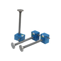 SJA Screw Jack Hand Crank Worm Gear Lift Vertical Small Square Body Gearbox