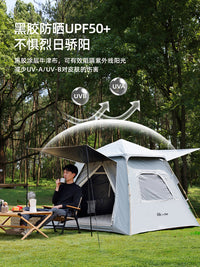 SunnyFeel Automatic Pop-Up Tent for 3-4 People, Portable UV Protection Camping Tent