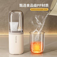 Portable Travel Toothbrush Toothpaste Mouthwash Cup Storage Case Set