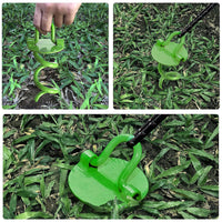 Heavy-Duty Ground Anchor Stakes for Camping Tents, Pet Tie-Outs, and Outdoor Wind Protection