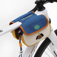 Outdoor Cycling Bag, Mountain Bike Front Frame Bag, Top Tube Pouch for Phone & Gear Storage