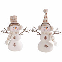 Christmas Snowman Figurine Desktop Decoration