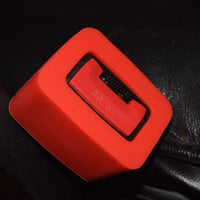 Silicone Car Seat Belt Buckle Holder and Positioner