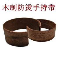 Wooden Anti-Scald Sleeve for Glass Cups