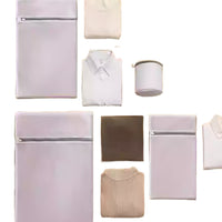 Delicate Mesh Laundry Bags for Washing Machine - Protects Bras, Sweaters, and Delicates - Travel Storage Organizer