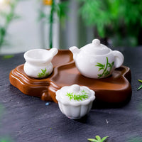 Miniature Dollhouse Tea Set Accessories for DIY Decoration