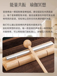 Professional Sound Healing Tuning Fork for Yoga & Meditation, Portable Sleep Aid Therapy Instrument