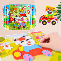 Kids' 3D EVA Foam Sticker Craft Kit for DIY Educational Toy