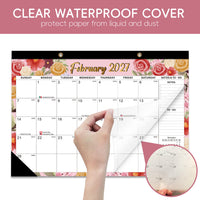 2026-2027 English Wall Calendar Desk Planner