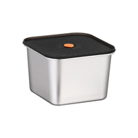 304 Stainless Steel Square Food Storage Container for Restaurant, Kitchen, Camping, and Refrigeration