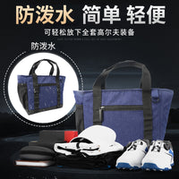 Golf Waterproof PU Garment Bag with Large Capacity and Separate Shoe Compartment