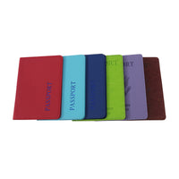 PU Leather Passport Holder Travel Wallet with Card Slots