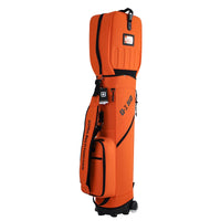 Boyea Golf Travel Bag with Wheels, Lightweight Nylon Waterproof Wear-Resistant Golf Club Carrier for Air Travel