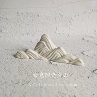 Zen Garden Ceramic Mountain Ornament for Micro Landscape Sand Tray