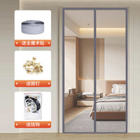 Magnetic Screen Door with Silent Closure and Hook & Loop Fastener for Insect Protection