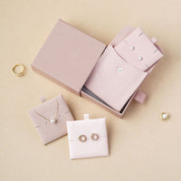 Portable Snap-Closure Jewelry Pouch for Necklace Earrings Rings, Dustproof Storage Organizer Bag