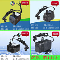 Submersible Water Pump for Aquarium, Pond, Fountain, and Hydroponics - Quiet Circulation and Filtration