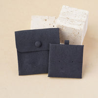 Portable Snap-Closure Jewelry Pouch for Necklace Earrings Rings, Dustproof Storage Organizer Bag