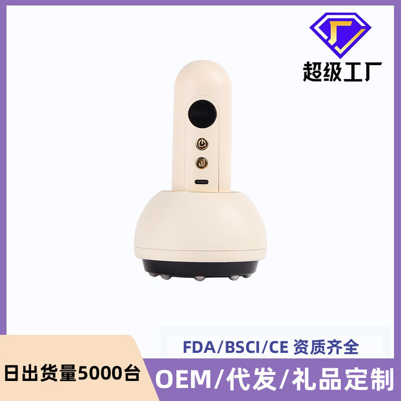 Electric Cupping Therapy Massager with Heat and Vacuum Suction for Body