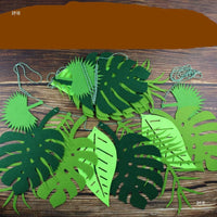 Forest Theme Non-Woven Fabric Leaf Banner for Classroom Decoration