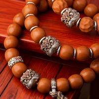 Chinese Style Lion Dance Guru Bead for Bodhi Bracelet DIY Jewelry Accessory