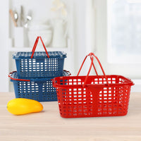 Reusable Plastic Fruit Picking Basket with Handle - 2-20 lbs Capacity for Mulberries, Bayberries, Strawberries, Grapes