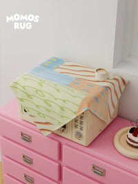 Summer Art Microwave Oven Dust Cover Air Fryer Oil-Proof Cloth Small Tea Set Dust Cover