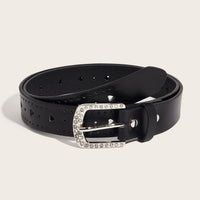 Women's Y2K Rhinestone Punk Belt for Jeans and High-Street Fashion