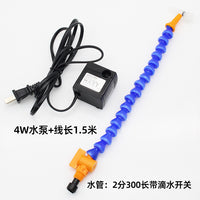Jade Carving Drip Tray with Water Pump Cooling System for Engraving Workstation