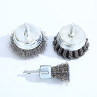 Drill Wire Brush Set for Rust Removal and Polishing