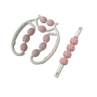 Foam Roller and Massage Stick Set for Muscle Relaxation and Yoga