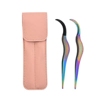 Stainless Steel Eyelash Applicator Tweezer for False Lashes