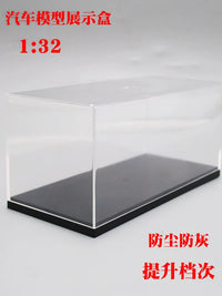 1:32 Scale Diecast Car Model Display Case Clear Acrylic Dustproof Box