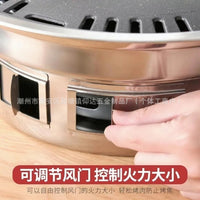 Portable Outdoor Charcoal Grill and Fire Pit for BBQ and Tea Ceremony