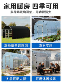 Garden Greenhouse Insulation Quilt Plant Winter Protection Outdoor Cold-Proof Balcony Simple Flower Shed Household
