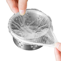 Disposable Sink Strainer Bags with Storage Box for Kitchen and Bathroom