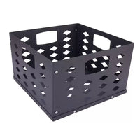 Stainless Steel Folding BBQ Grill Basket for Outdoor Smoker and Charcoal Grilling