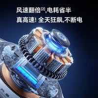 Portable High-Speed Handheld Mini Fan with Lanyard for Travel and Sports