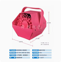 Automatic Mini Bubble Machine for Outdoor Stages, Weddings, and Kids' Parties