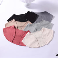 Modal Temperature-Sensitive Neck Warmer Shawl for Sleep and Air-Conditioned Rooms