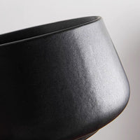 Ceramic Desktop Trash Can with Lid, Fruit Peel Bowl, Snack Storage for Living Room Coffee Table