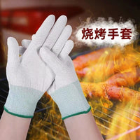 Heat Resistant BBQ Gloves with Non-Slip Grip for Grilling and Cooking