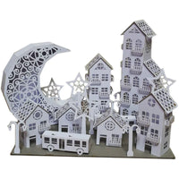 Kids' DIY 3D City Building Paper Model Craft Kit